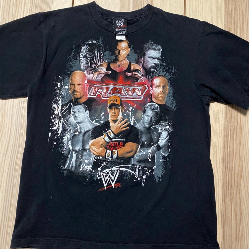 WWE 2007 Monday Night Raw Legends Shirt Yth XL